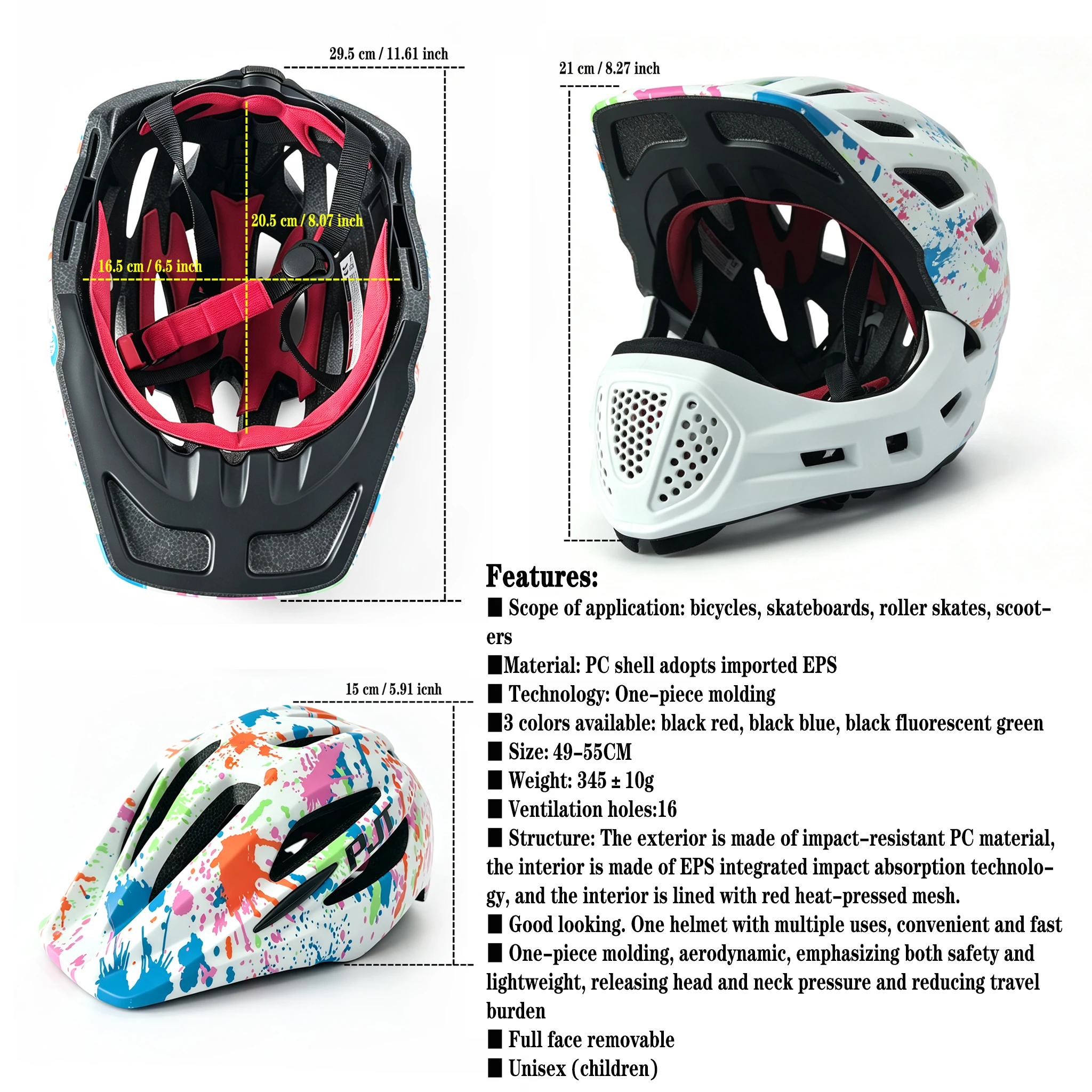 Casco de Bicicleta para Niños  - Mountain Biking Helmet Kids reseña y precio