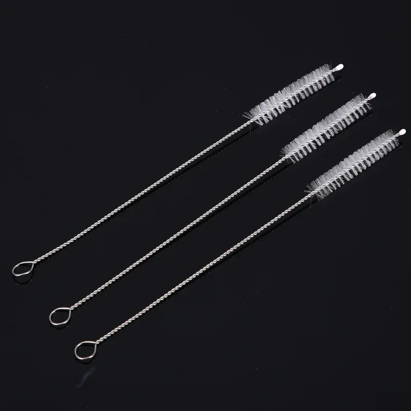 200mm Straw Brush Baby Bottle Straw Brush Accessories Stainless Steel Kettle Straw Brushs Cleaning Brush Cleaning Supplies