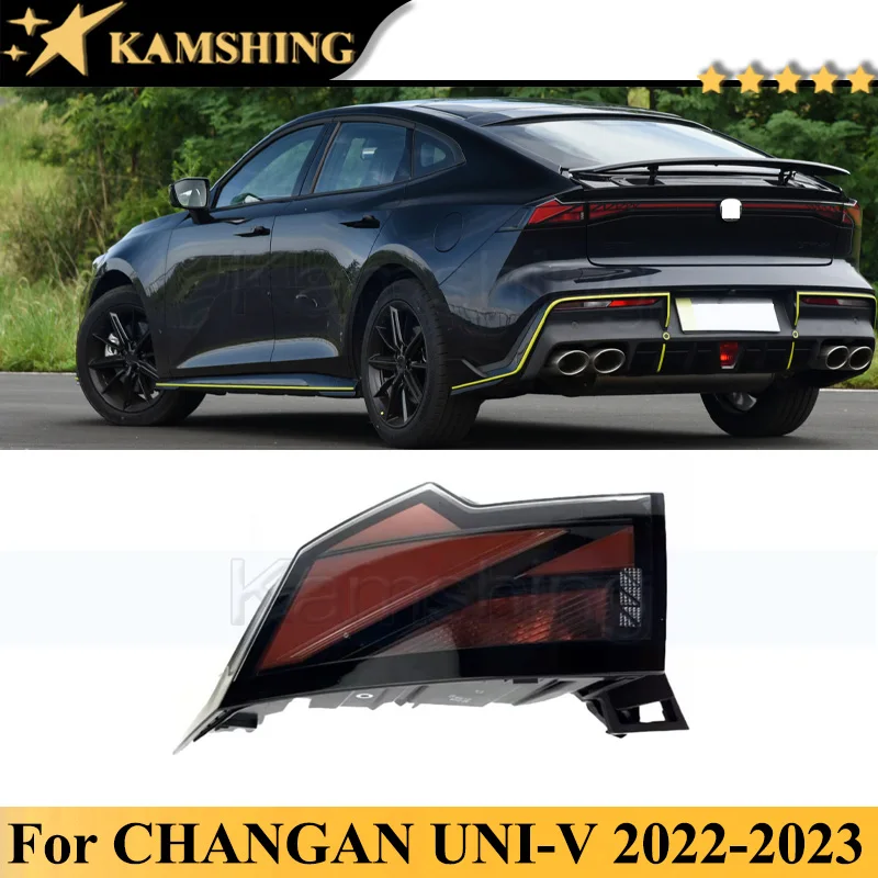 Kamshing For CHANGAN UNI-V UNIV 2022-2023 Outer Rear Bumper Tail Light Lamp Taillight Taillamp Brake Light Car Stop Light