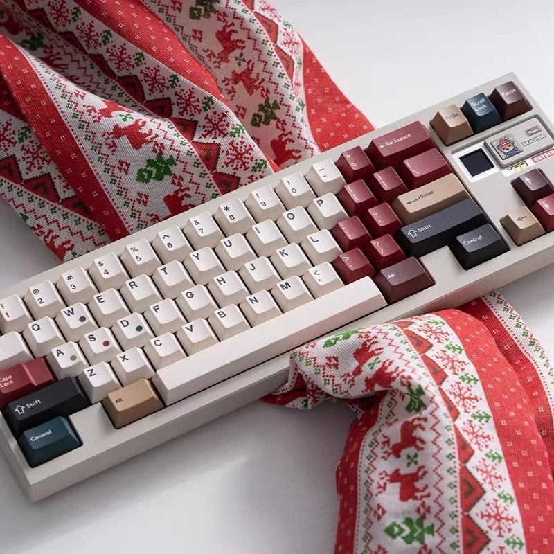 

Retro Mixed Lights 2025/2024 Theme Keycaps PBT Dye Cherry Profile Keycaps Custom Gaming Key Caps for Mechanical Keyboard Gifts