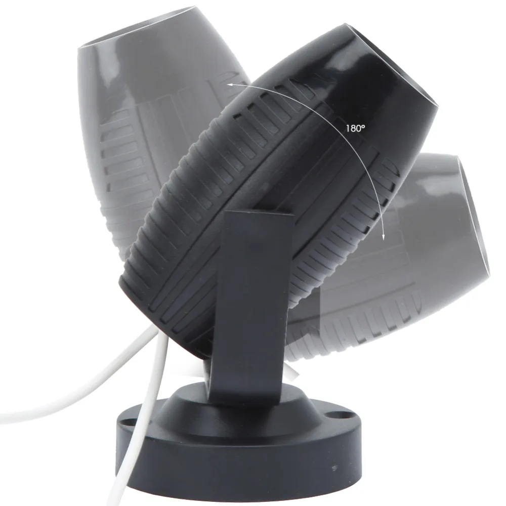 Low Voltage AC85-265V LED Mini Spotlight Black Shell Portable Mini Spot Light Adjustable Angle LED Stage Light Party