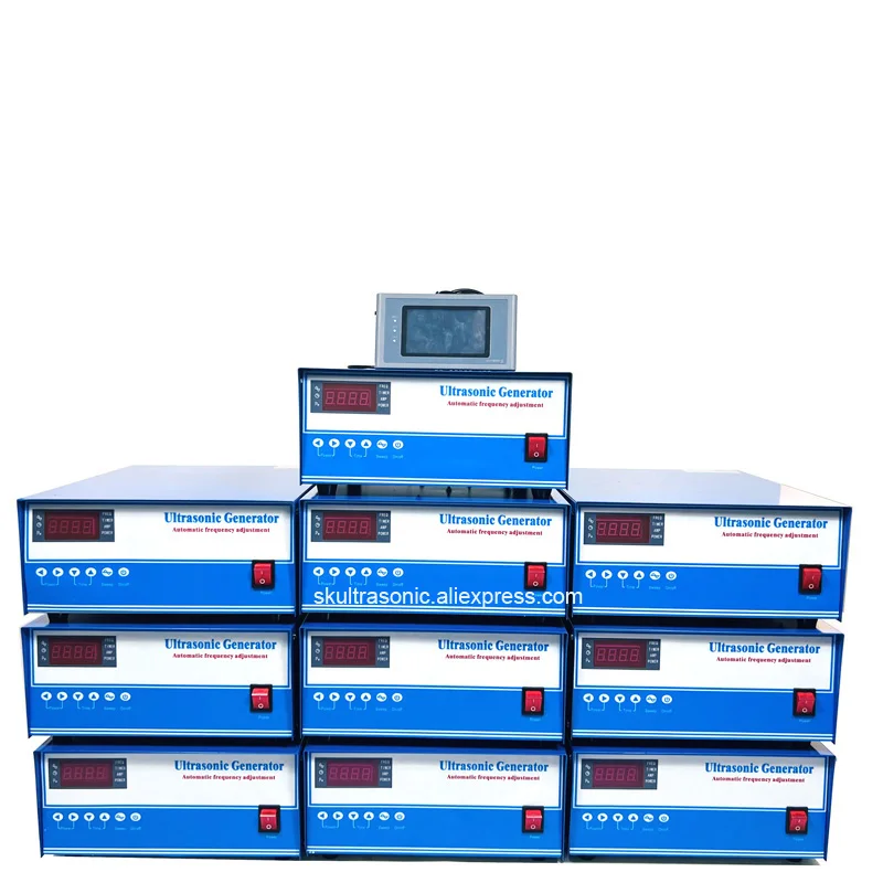 20KW Network Programmable PLC Control Ultrasonic Generator For Mold Factory Assembly Line Cleaning System