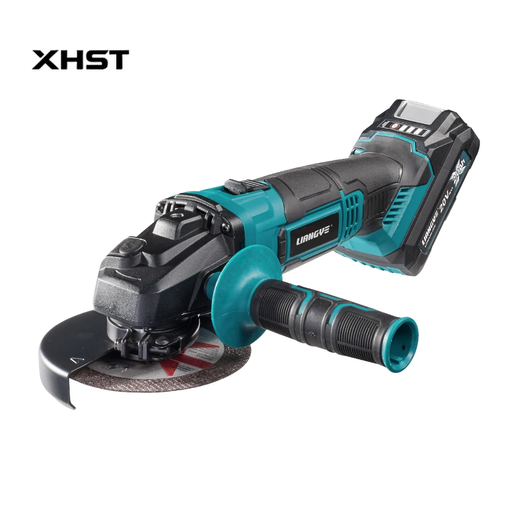 

LCG777-1 20V Series 100 115 125mm Disc Option Rechargeable Tiles Tools Handheld Battery Powered Powerful Cutting Angle Grinder