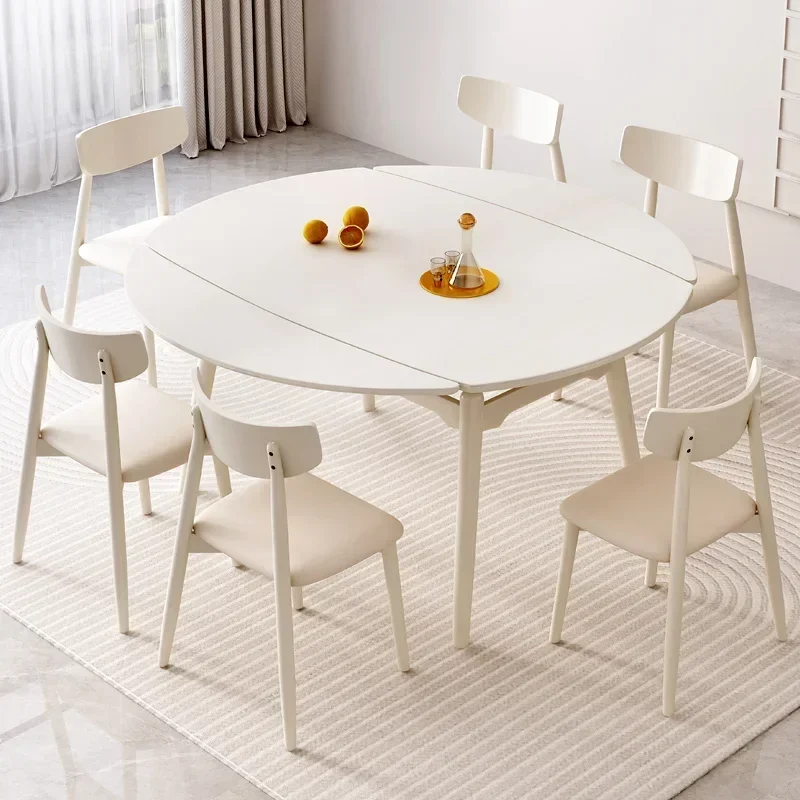 

Breakfast Modern Dining Table White Industrial Luxury Design Dining Table Nordic Minimalist Mesas De Jantar Home Furniture