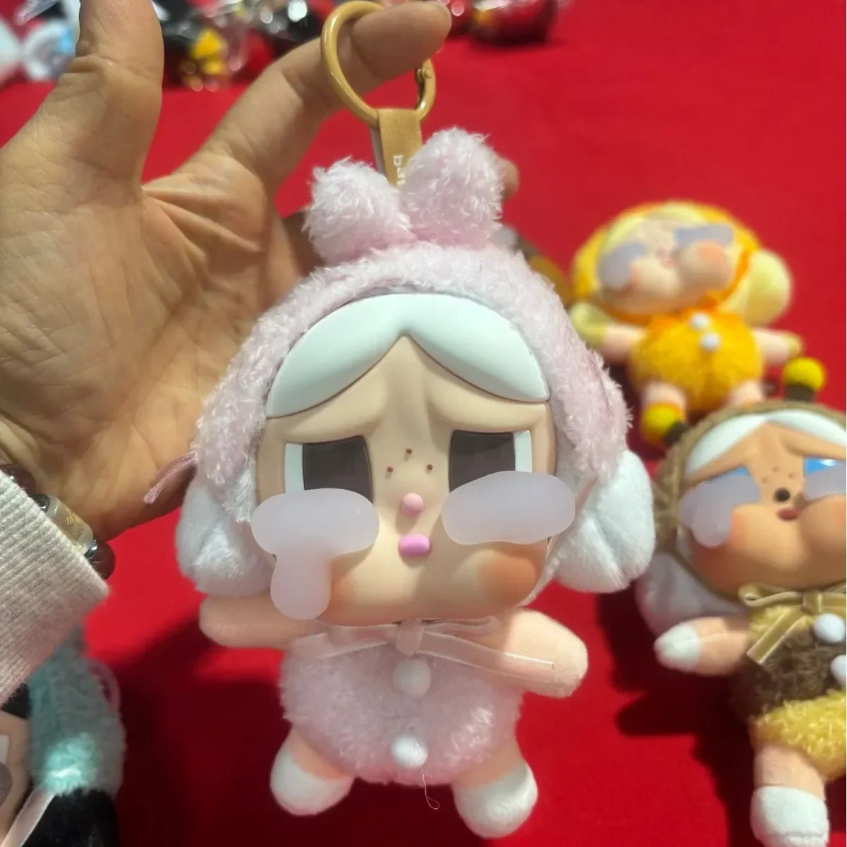 For Mystery Blind Box Figures Crybaby Crying Again Series Cute Vinyl Doll Toy Crybaby Animal Pendant Keychain Doll Present