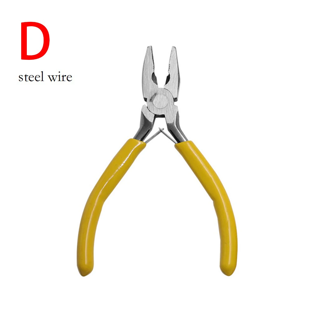 Long Needle Round Nose Cutting Wire Stainless Steel Pliers For Wire Electronic Feet Trimming Plastic Products Cut Metal Wire