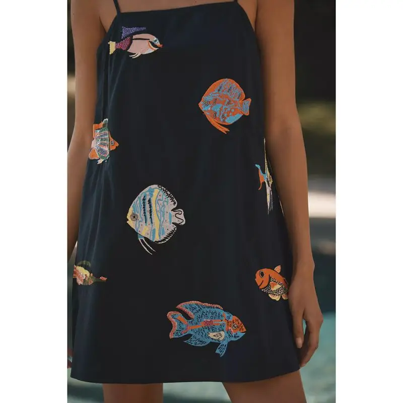 ผู้หญิงฤดูร้อน Y2K Vintage ปรับสายรัด Tie-up Backless สแควร์คอ 3D ปากกายสั้น Mini Cami Slip Dress