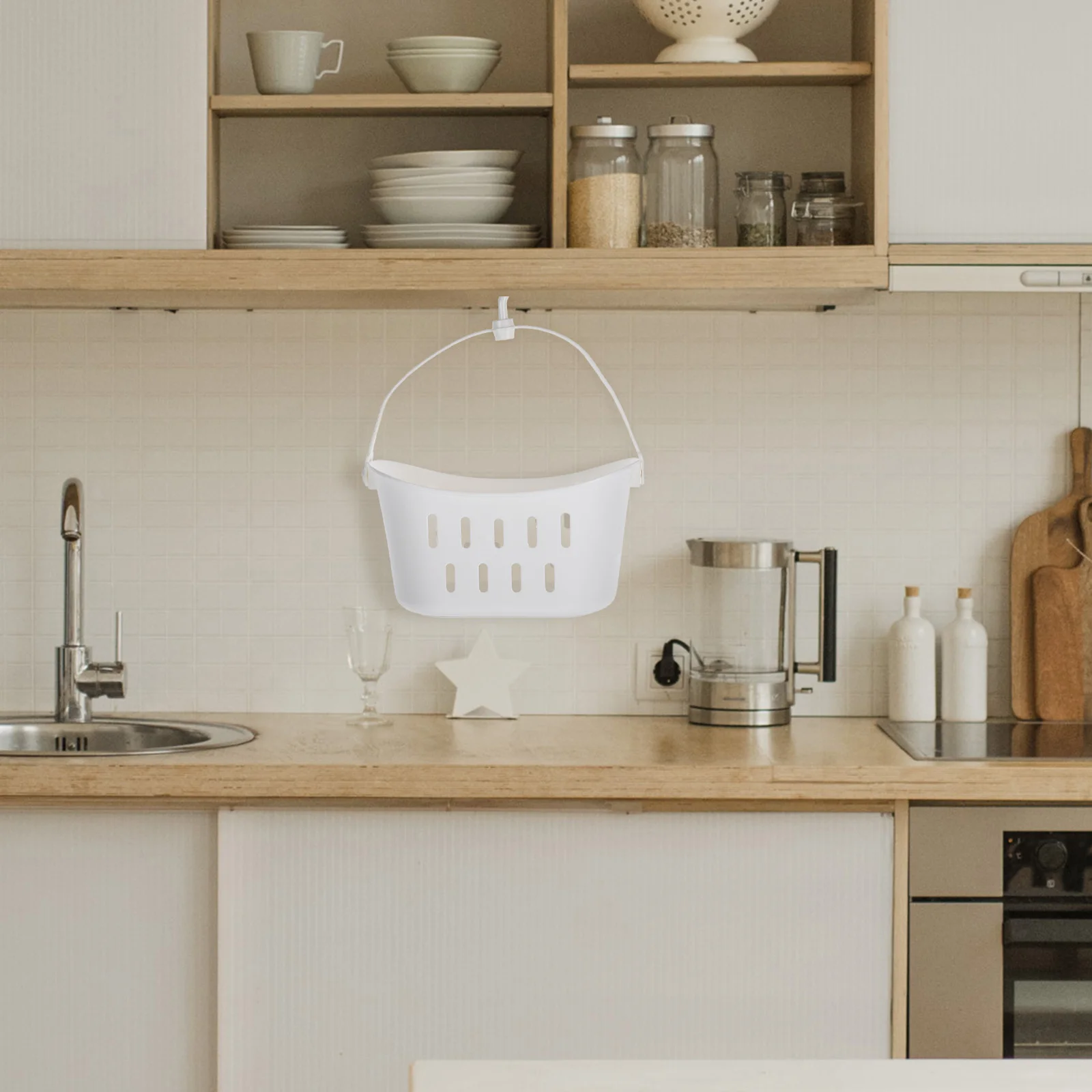 

Hanging Plastic Storage Baskets For Bathroom Kitchen Dorm Lightweight Organizer With Handle Wall Mountable Shower