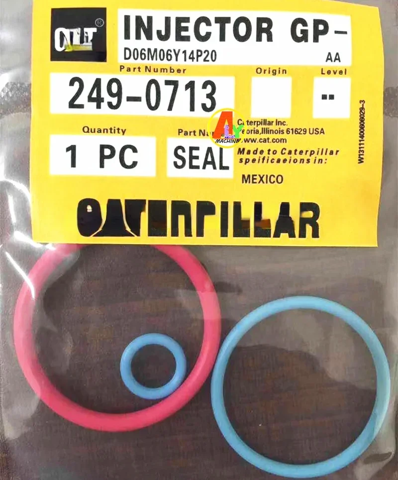 Original Diesel Common Rail Injector Repair Kits for CAT C7C9 C13 C15 3126B  Pump  Seal Ring Washer Parts