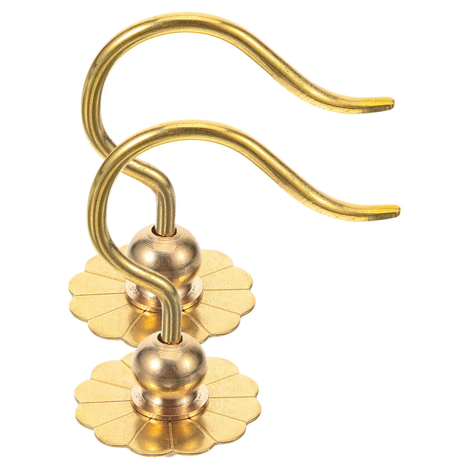 

2Pcs Bird Cage Hook Decorative Hanger Rust-Resistant Portable Multipurpose Hanging Hooks Hook for Cage Metal Hooks