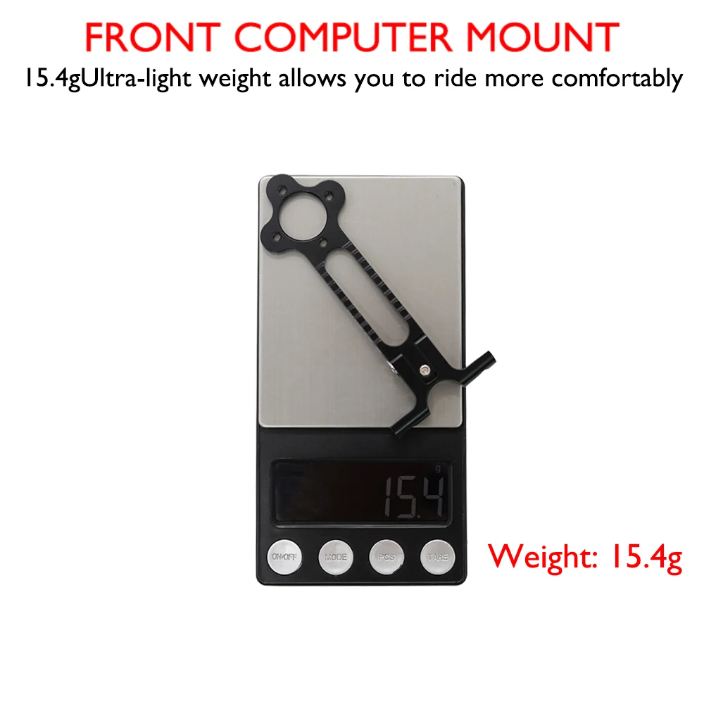 DARIMO -IX24 support d'ordinateur réglable pour vélo en aluminium pour tige IX2/IX4 8 en 1 ordinateurs vis Ti à Angle réglable 15.4g