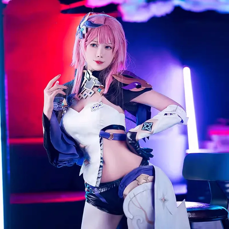 

Fashion Honkai Impact 3rd Elysia Cosplay Costume Women Sexy Costumes Role Play Clothing Carnival Party Suit Full Set Pre-sale