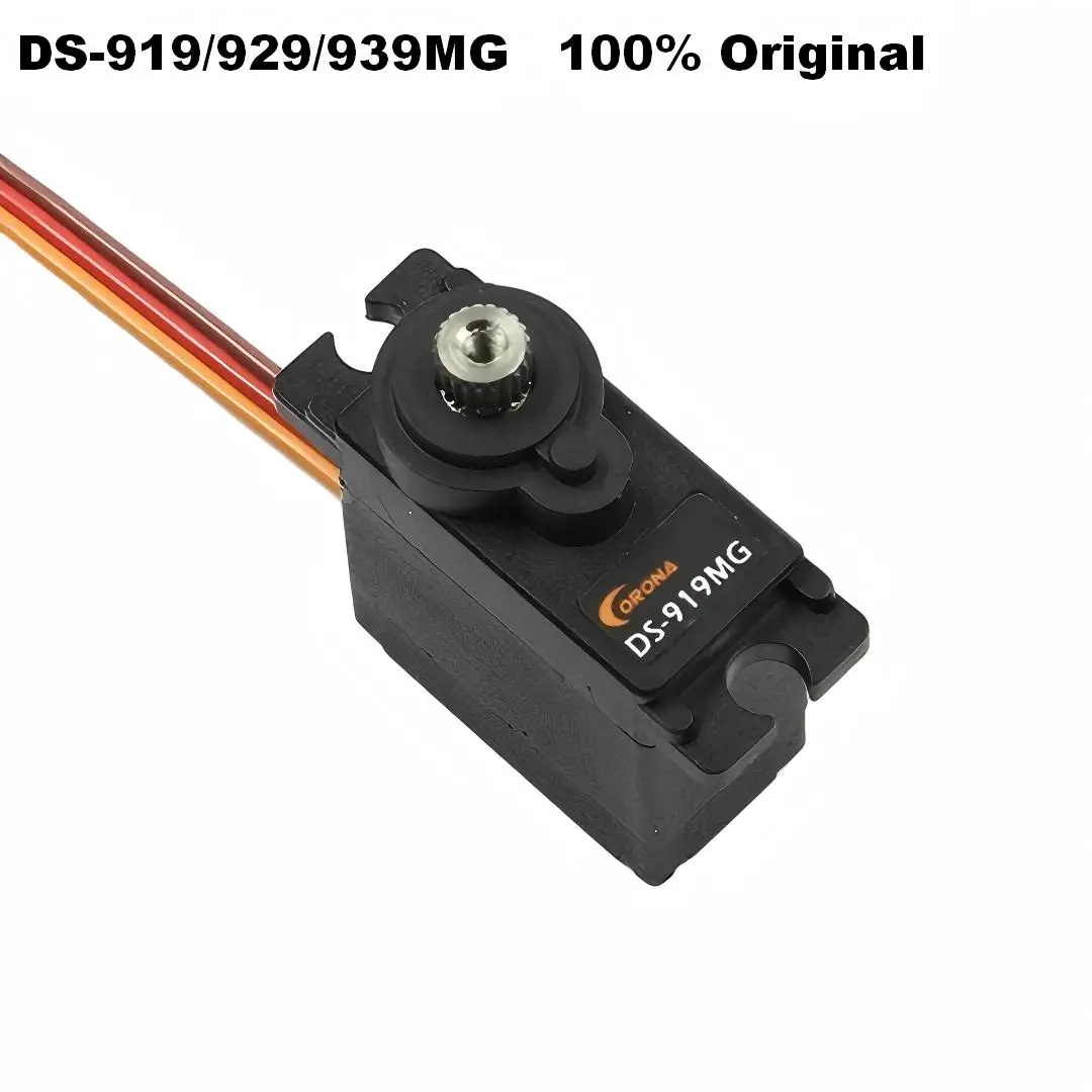 

CORONA DS919 DS929 DS939MG Micro Digital Servo Metal Gear 8.5g 10g 12g JR Plug for RC Model FPV Robot Car