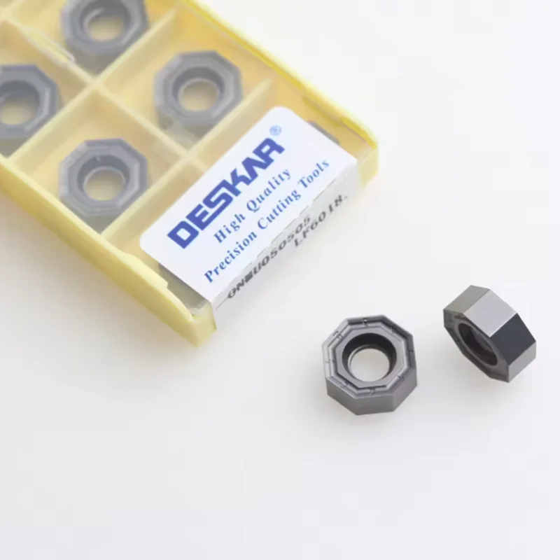

Deskar 100% Original Onmu050505 Lf6018 Milling Turning Tool Cnc Lathe Mill Cutter Tool Parts Carbide Inserts for Stainless Steel