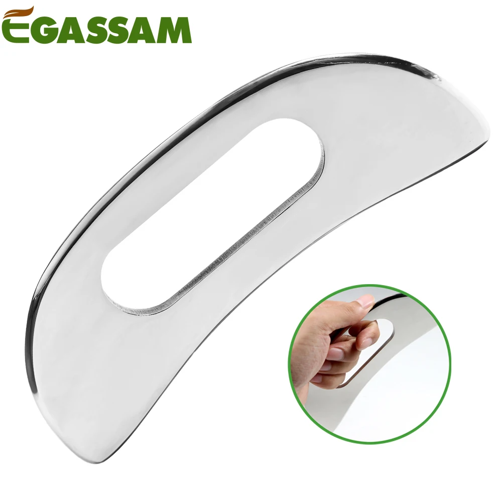 Guasha Massage Tool, Grade Stainless Steel Scraping Tool for Soft Tissue Scraping,Upgrade Massage Tool, Physical Therapy Stuff