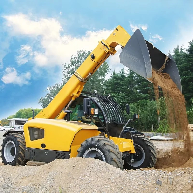 รถยกแบบยืดหดได้รุ่นใหม่ โครงสร - Telescopic Handler Boom บทวิจารณ์และราคา