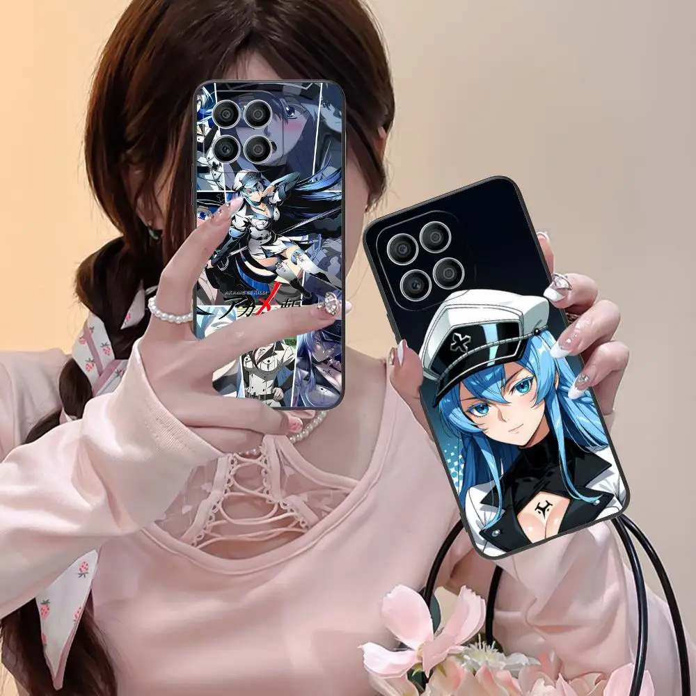 

Чехол для телефона Akame Ga Kill Esdeath для Honor 90 80 70 60 50 30 20 10 9 8 7 Pro S SE Lite 5G с цветным принтом, красивый чехол