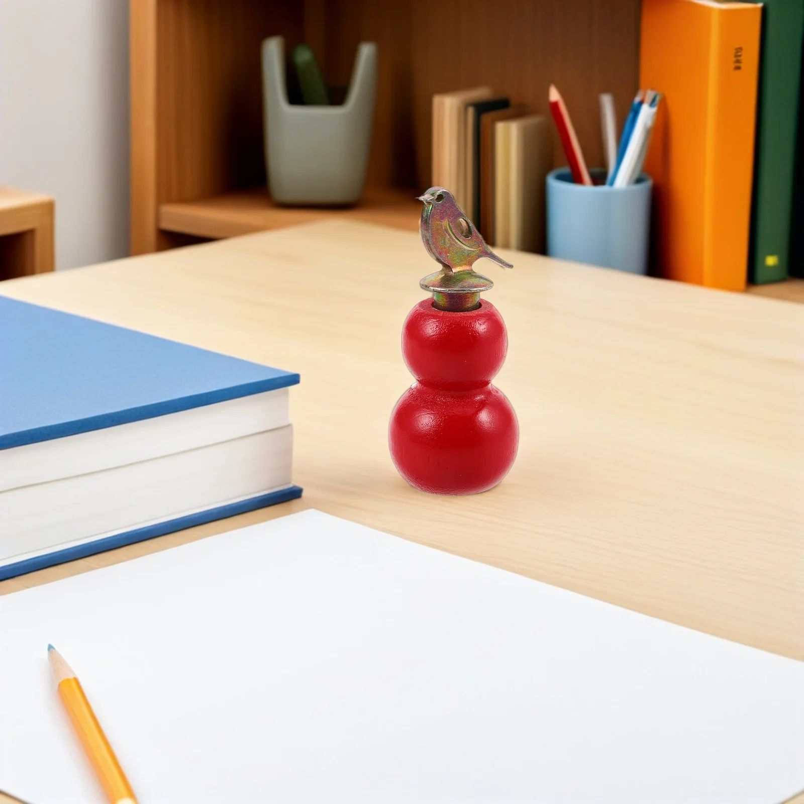 

Carved Wooden Bird Whistle Creative Hand Whistle Gourd Shape Warbling Bird Call Device Animal Call Noise Maker Outdoor Party