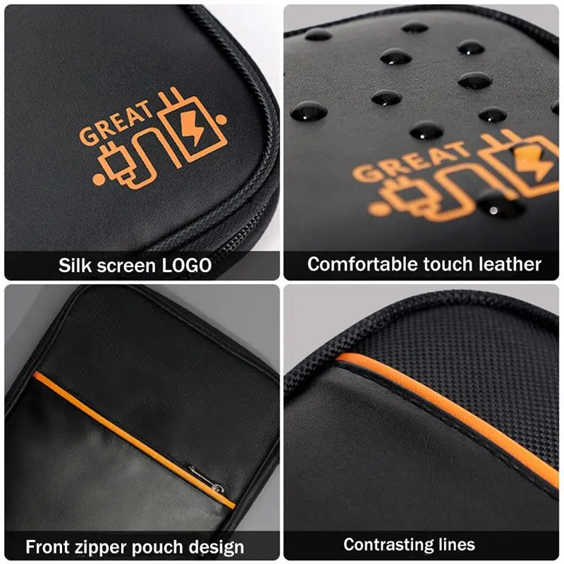 

(ABDH) Digital Storage Bag Power Bank USB Data Cable Charger Storage Bag Travel Storage Bag Portable Storage Bag