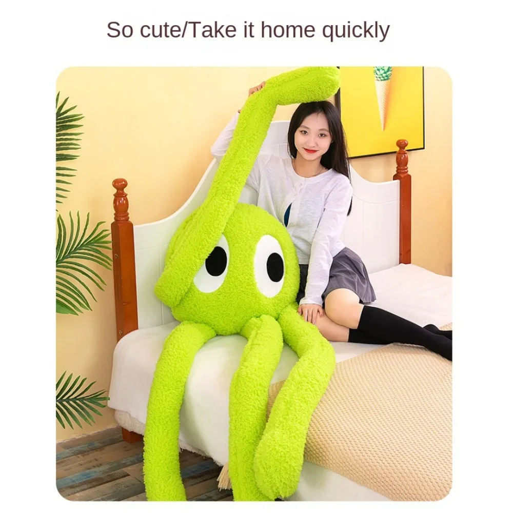 Octopus 200cm Long-legged Octopus Plush Doll Big Green Long-legged Octopus Plush Pillow Purple Plush Kawaii Octopus Stuffed Toys