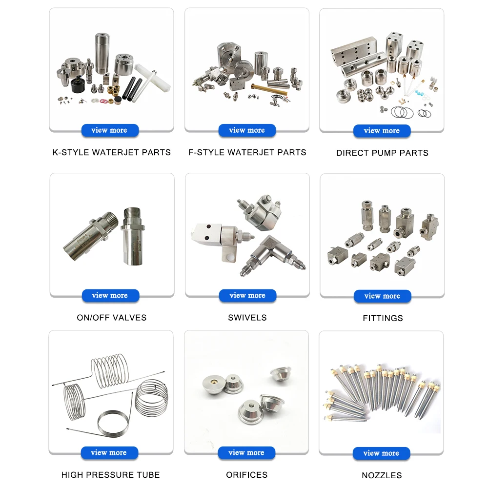 Waterjet Intensifier Parts Check Valve Repair Kits