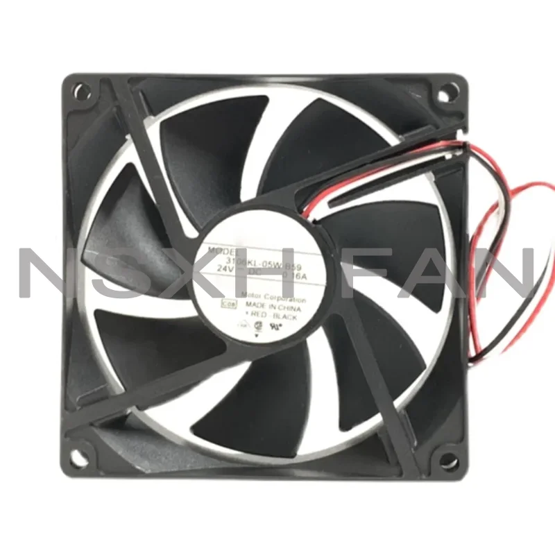 

New Cooler Fan 3106KL-05W-B59 24V 0.16A 8CM 8015 Fan with Detection Function 80x80x15mm