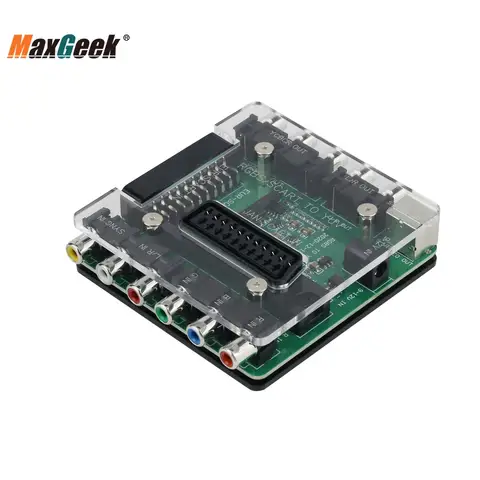 ड्रीमकास्ट SEGA SFC PS2 MD SS रेट्रो गेम कंसोल के लिए मैक्सगीक वीडियो कनवर्टर RGBS/SCART से YUV YCBCR/S-वीडियो 8 best sales ड्रीमकास्ट आरजीबी - №4