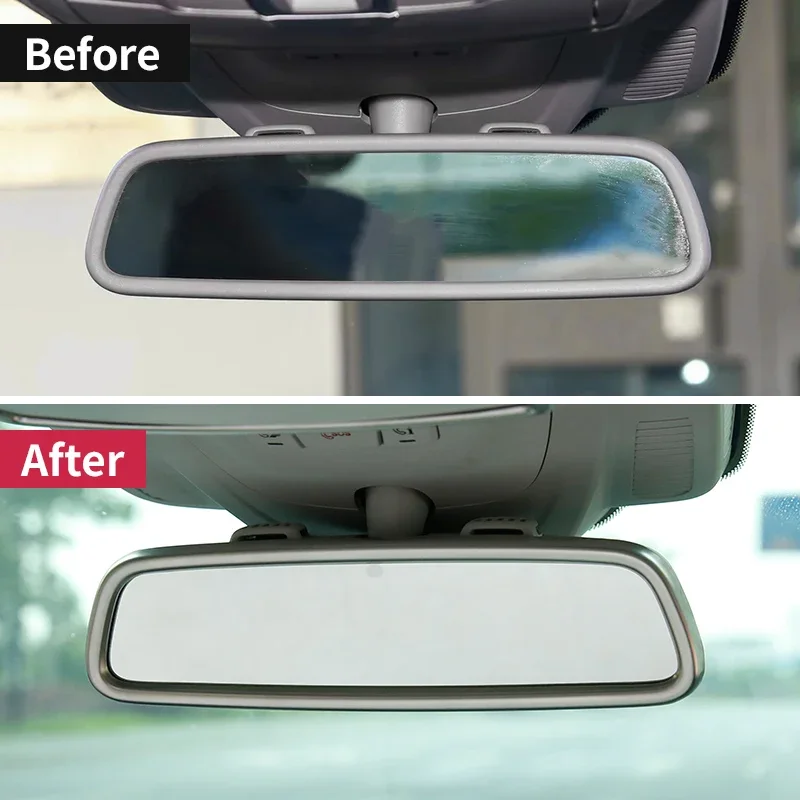 Interior Rearview mirror decorative frame cover trim strip for Mercedes Benz GLE W166 350d GL X166 GLS amg ml350 2012 Class