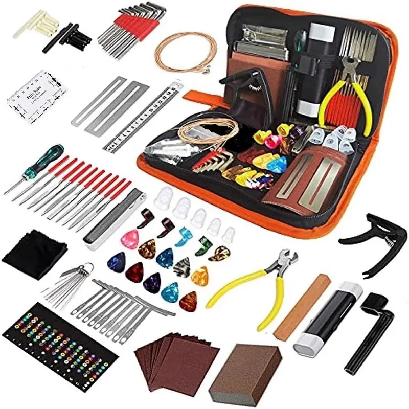 Guitar Repair Tool Set Daquan, Maintenance and Care Set, Product Silk Sanding Sandpaper