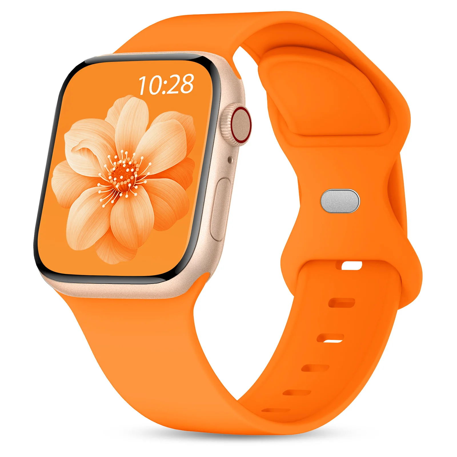 Pulseira de Silicone para Apple Watch, para Mulheres e Homens, 38/40/41/42/44/45/46/49MM, Compatível com iWatch Series 11 10 9 8 7 4 5 6 Ultra 3