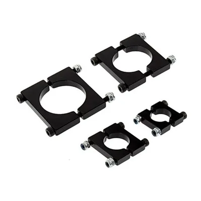 10Pcs Multi-axis Rack Carbon Fiber Tube, Aluminum Alloy Pipe Clamp 12mm 16mm 20mm 25mm30mm 35mm 40mm