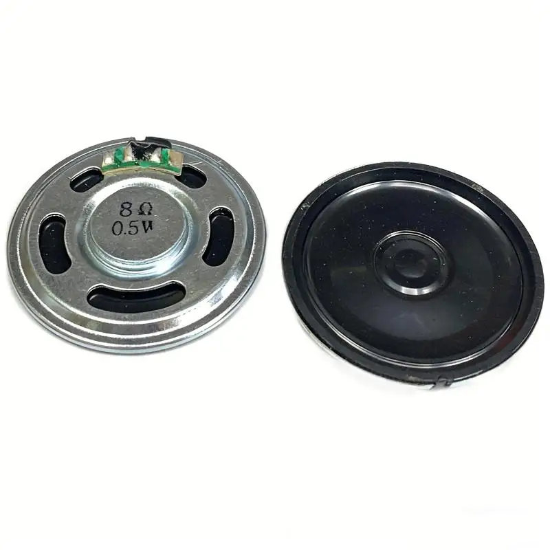 1Pcs Diameter 30mm 32mm 36mm 40mm 45mm 50mm 57mm Loudspeaker 0.5W 8 Ohm Ultra-thin Horn Speaker
