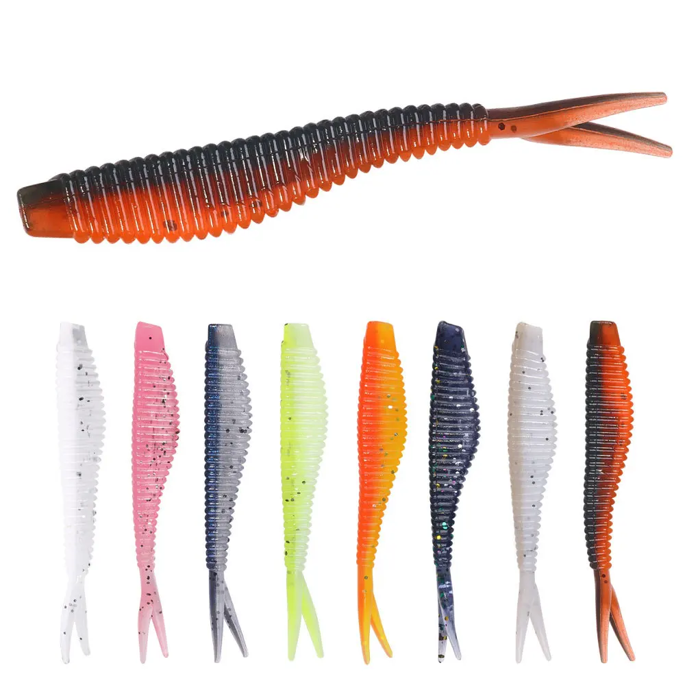 

Wholesale Premium Quality 6cm/7cm Artificial Soft Bait Fishing Lures Plastic Fishing Accessories River Lake Stream Crucian Carp