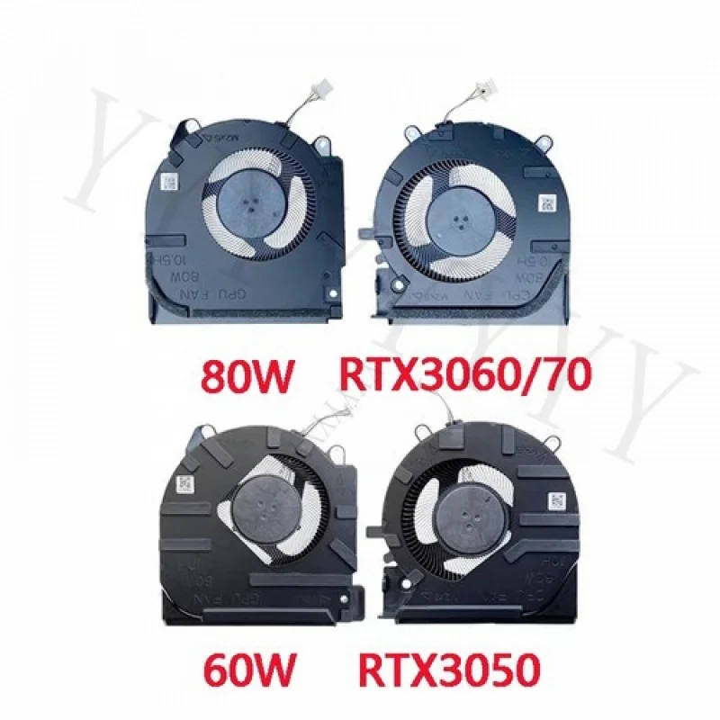 

Y Y Y New Original For HP Victus 7 8 16-D 16-E TPN-Q263 Q264 Laptop CPU GPU Cool Fan