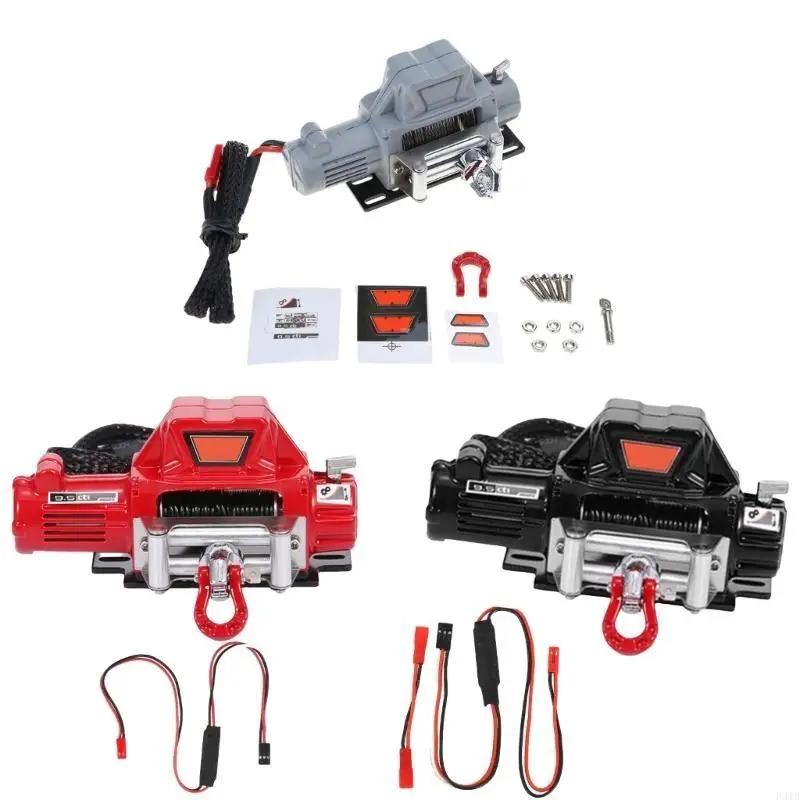 

Crawler Bumper Winch & Control Cable Resceped Winch Set для 1/10 Crawler Toy P31b