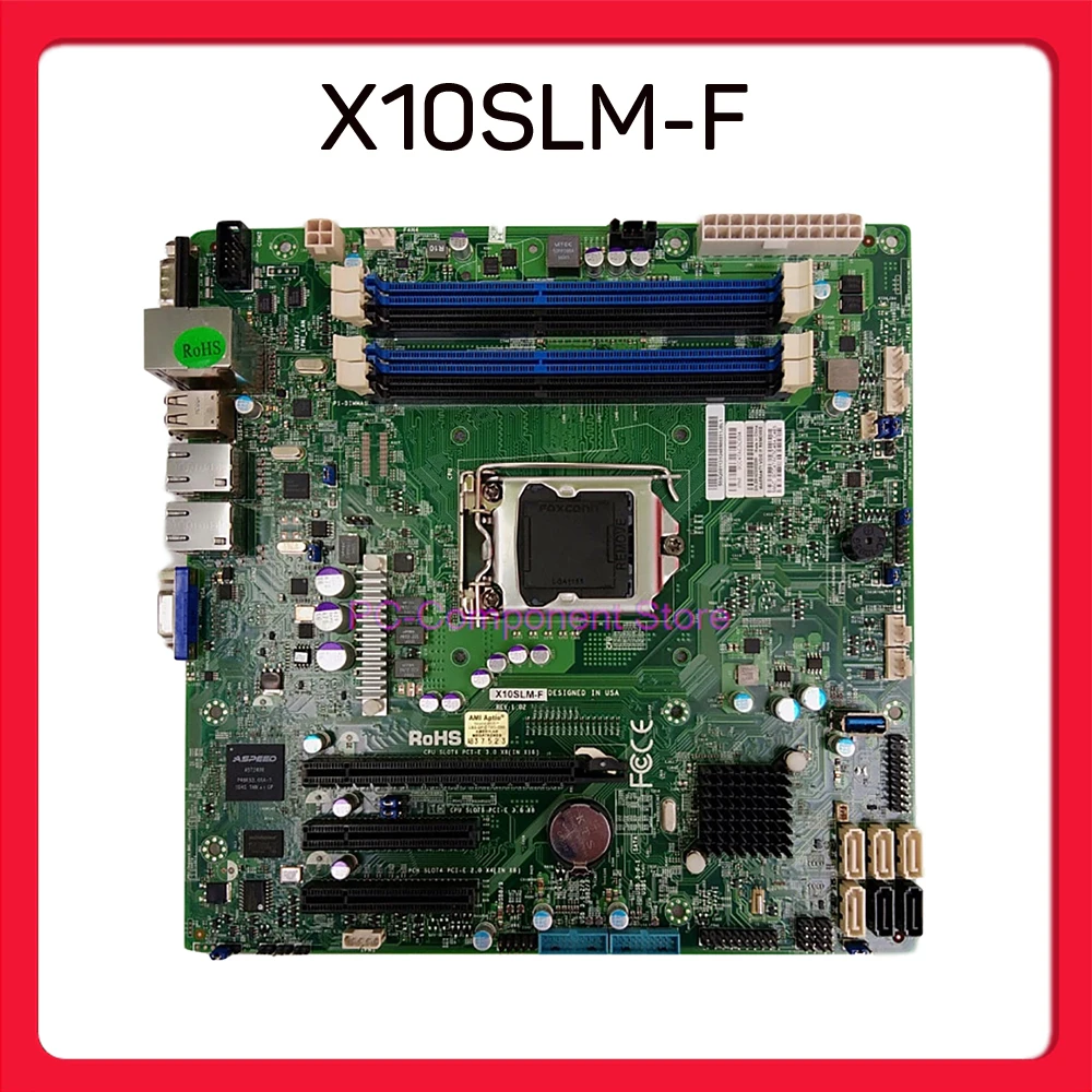 X10SLM-F REV1.02 For Supermicro Server Workstation Motherboard