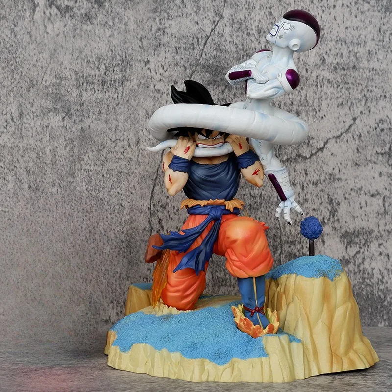 Dragon Ball Anime Figure Frieza vs Goku toys model Action Figures statue Collection Desktop decoration Pendant kid birthday Gift