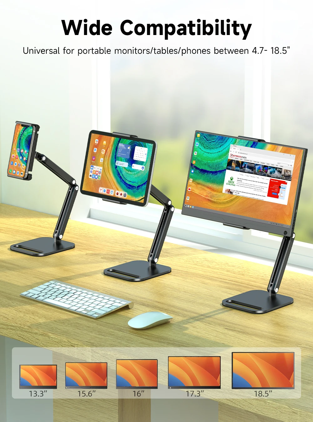 UPERFECT Portable Monitor Stand for 4.7