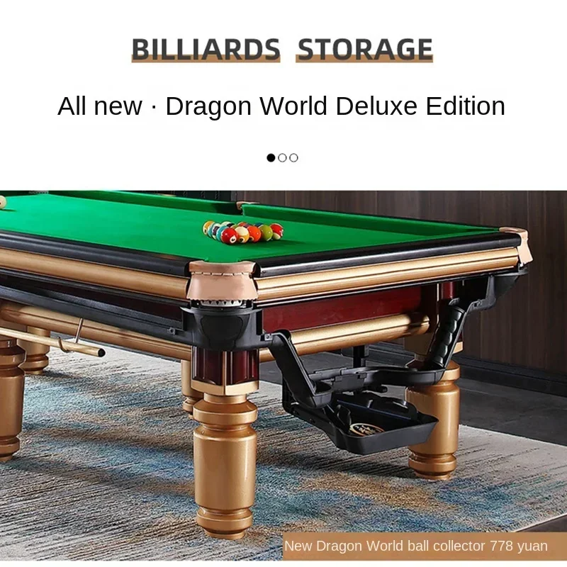 Pool Table Ball Collector Automatic Return Track Ball Collecting Track Outer Track Standard Black Eight Billiards Slide