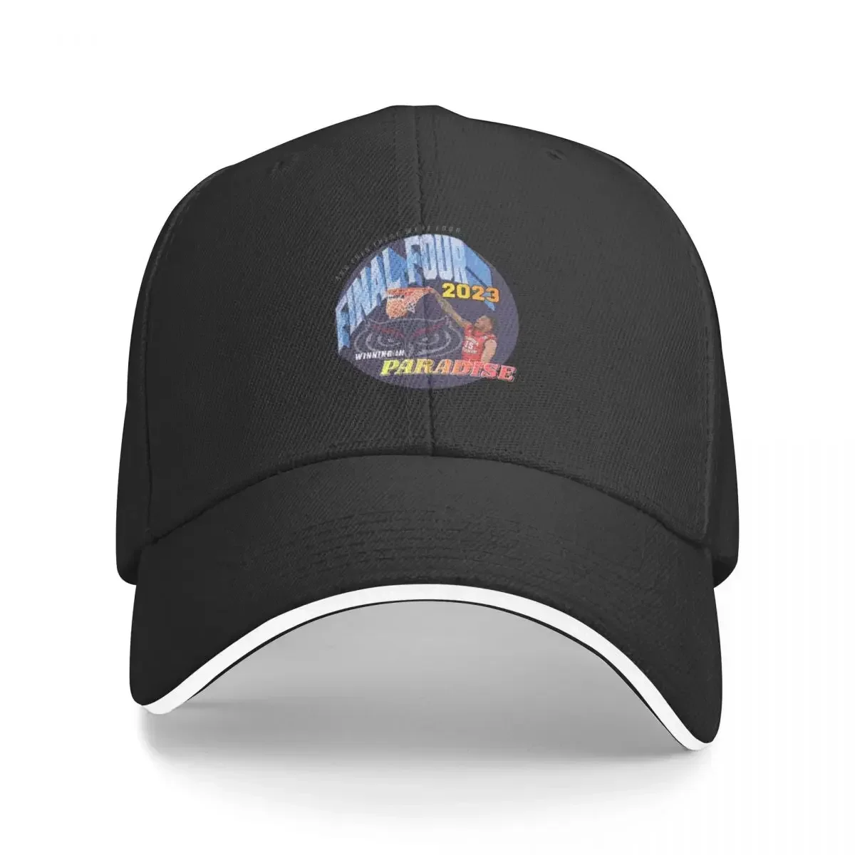 

New Florida Atlantic University March Madness Final Four Design Baseball Cap Visor tea hats Men Cap Women's