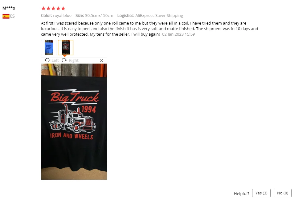 1 Rolle 30,5 cm x 50/100/150 cm PU-Wärmeübertragungsfolie zum Schneiden von dekorativen Filmmustern für T-Shirts zum Aufbügeln mit HTV-Druck – Detail 1