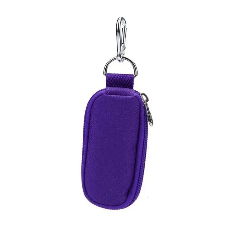 2026 Portable Essential Oil Carrying Bag Single Storage Case Holds 10 Roller Bottles Shockproof Protector For Travel Outdoor Use