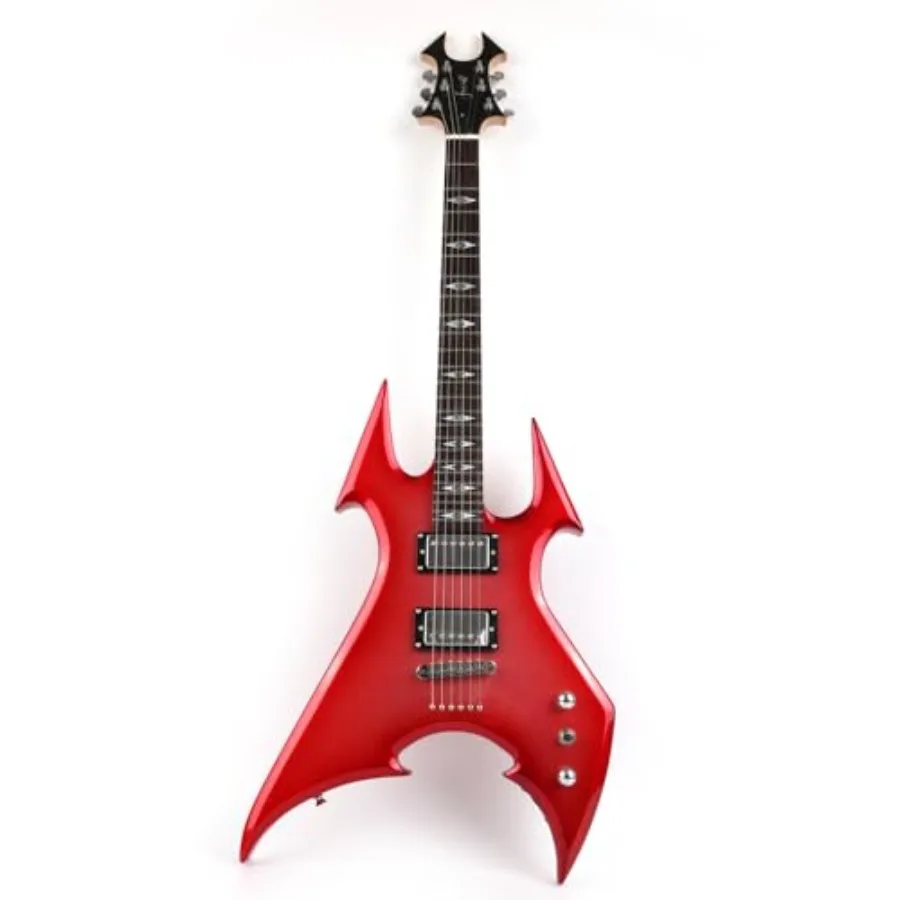 

Electric guitar for professional performance: mahogany body, Canadian maple neck, genuine rosewood fretboard, solid body, full