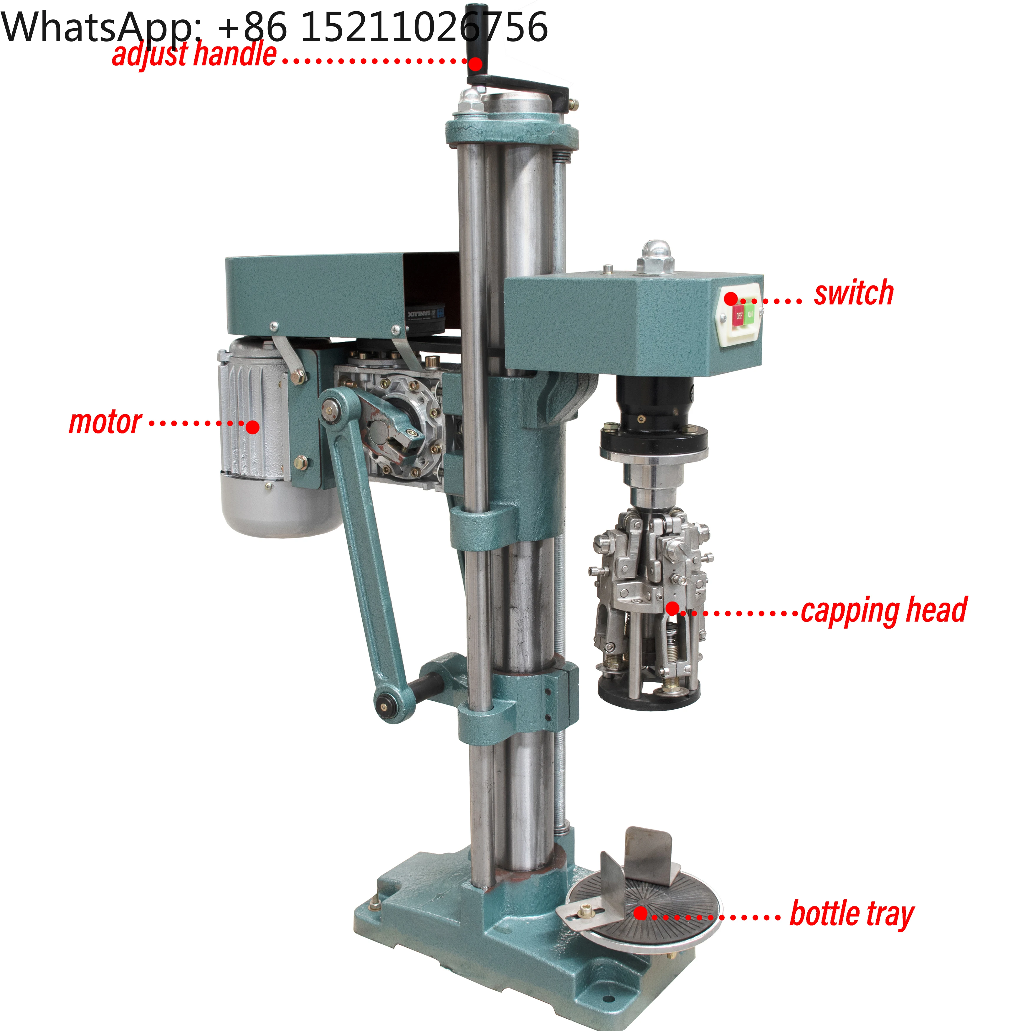 Venda por atacado de pequenas máquinas tampando manuais de garrafas Máquinas tampando coroa