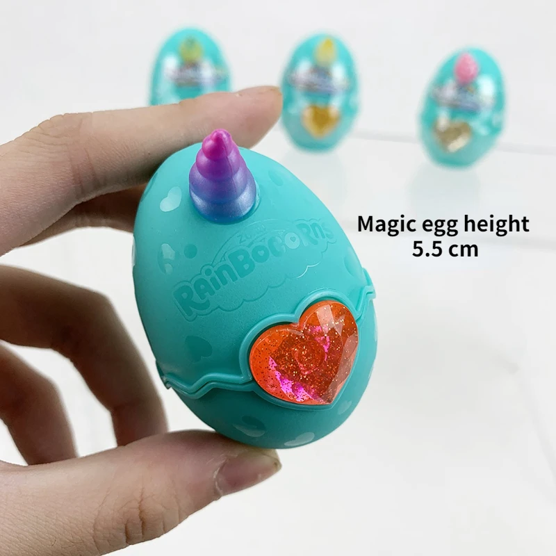 ZURU Cloud Wave Rainbow Magic Egg Super Mini Surprise Egg Unicorn Doll  Accessories Girls Play House Toys Holiday Gifts