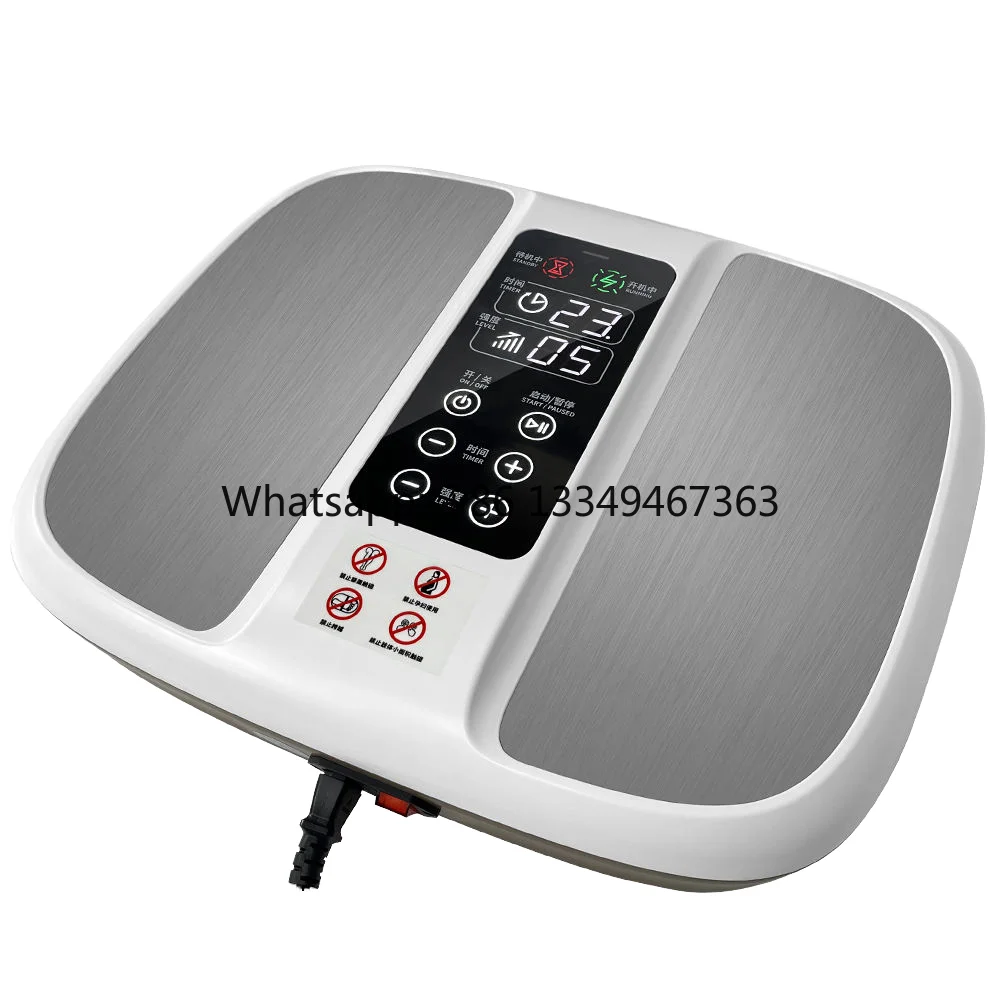 Therapeutic Machine Stainless Steel Foot Massager Heating Function Promotes Leg Circulation