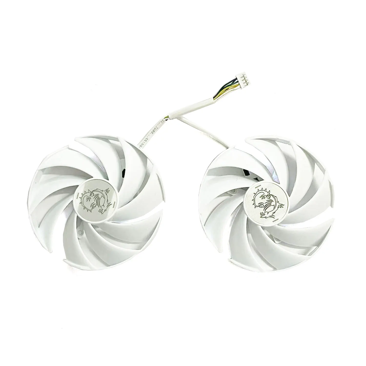 

For MSI GeForce RTX 4060 Ti GAMING X SLIM WHITE 16G graphics card 87MM 4PIN PLD09210B12HH RTX 4060ti GPU FAN