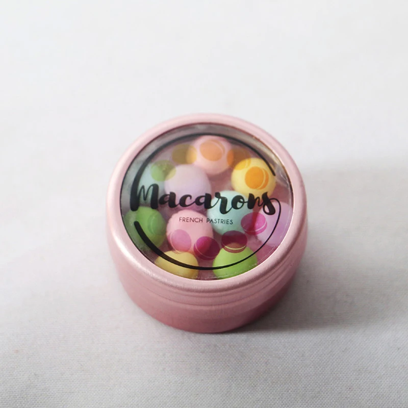 1:12 Puppenhaus Miniture Macaron Kuchen Box Küche Lebensmittel Dekoration Zubehör