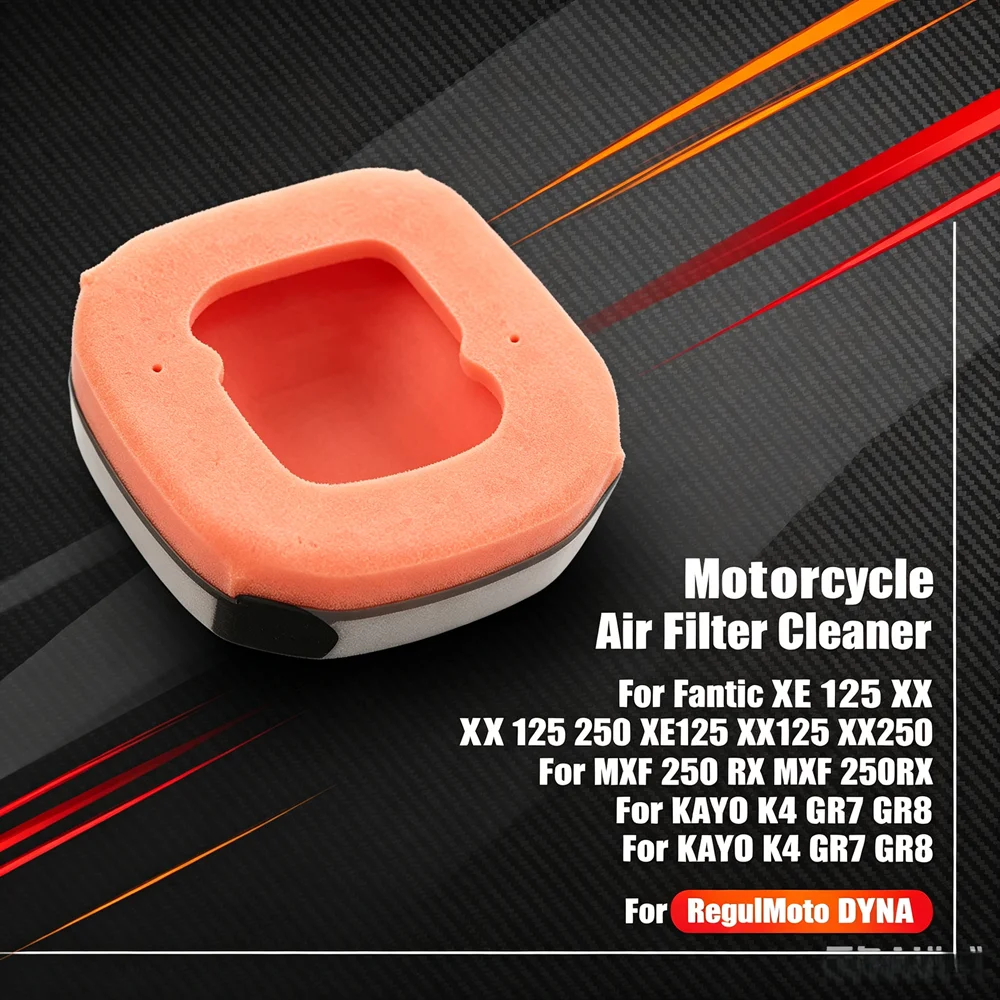 For Fantic XE 125 XX 125 250 XE125 XX125 XX250 MXF 250 RX MXF 250RX KAYO K4 GR7 GR8 RegulMoto DYNA Motorcycle Air Filter Cleaner