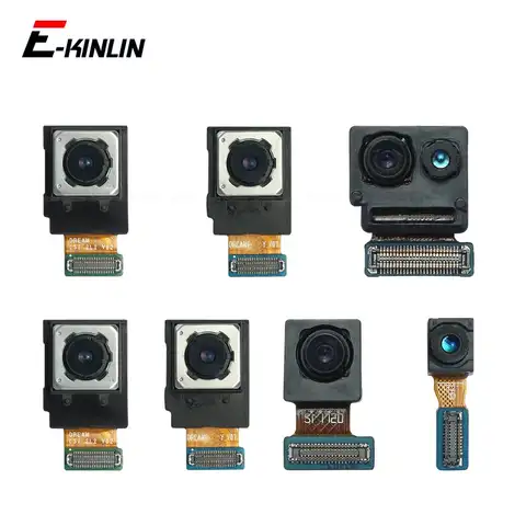 Selfie Iris Front Facing Camera For Samsung Galaxy S8 Plus G950 G955 Back Rear Main Camera Flex Cable Repair Parts